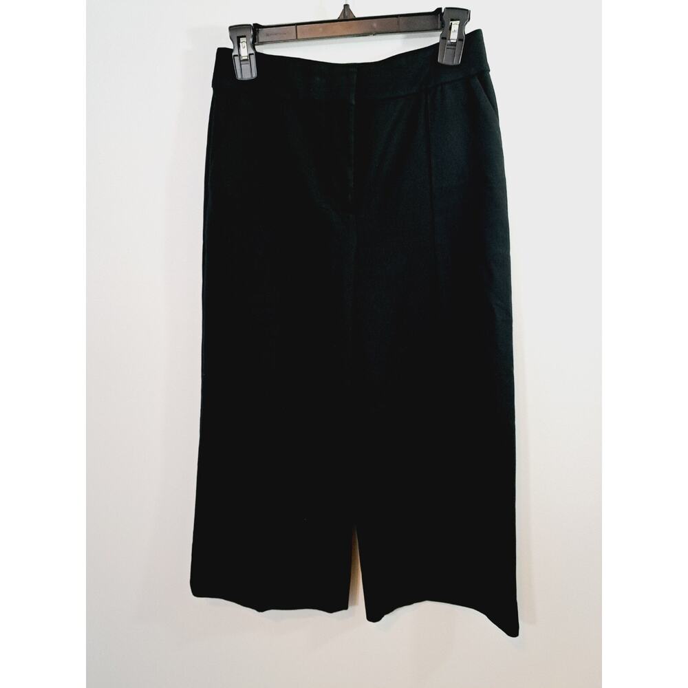 Kate Spade Women’s Black Wide Leg Cropped Pants In Size 2 EUC
